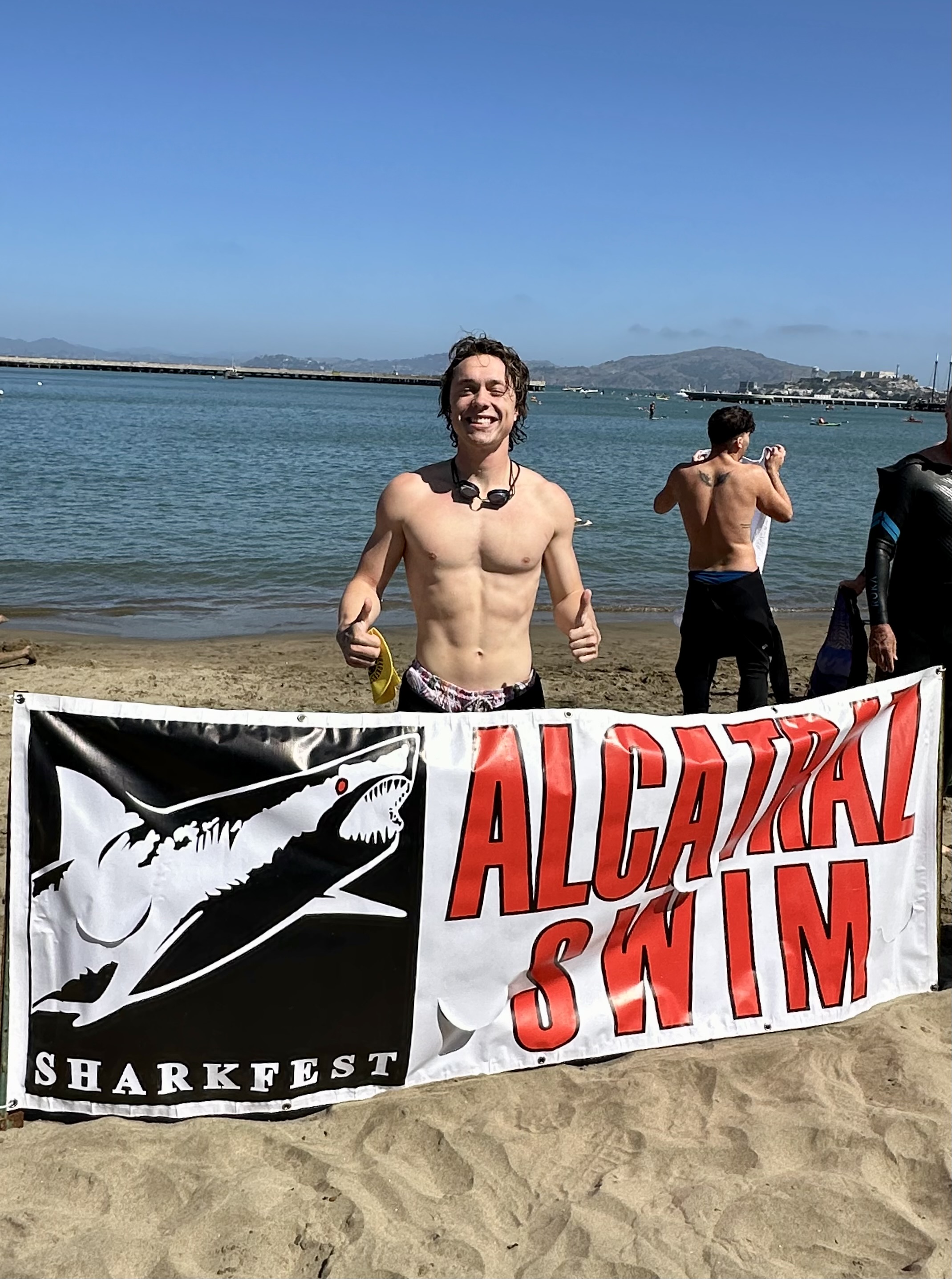 I swam from Alcatraz to San Francisco