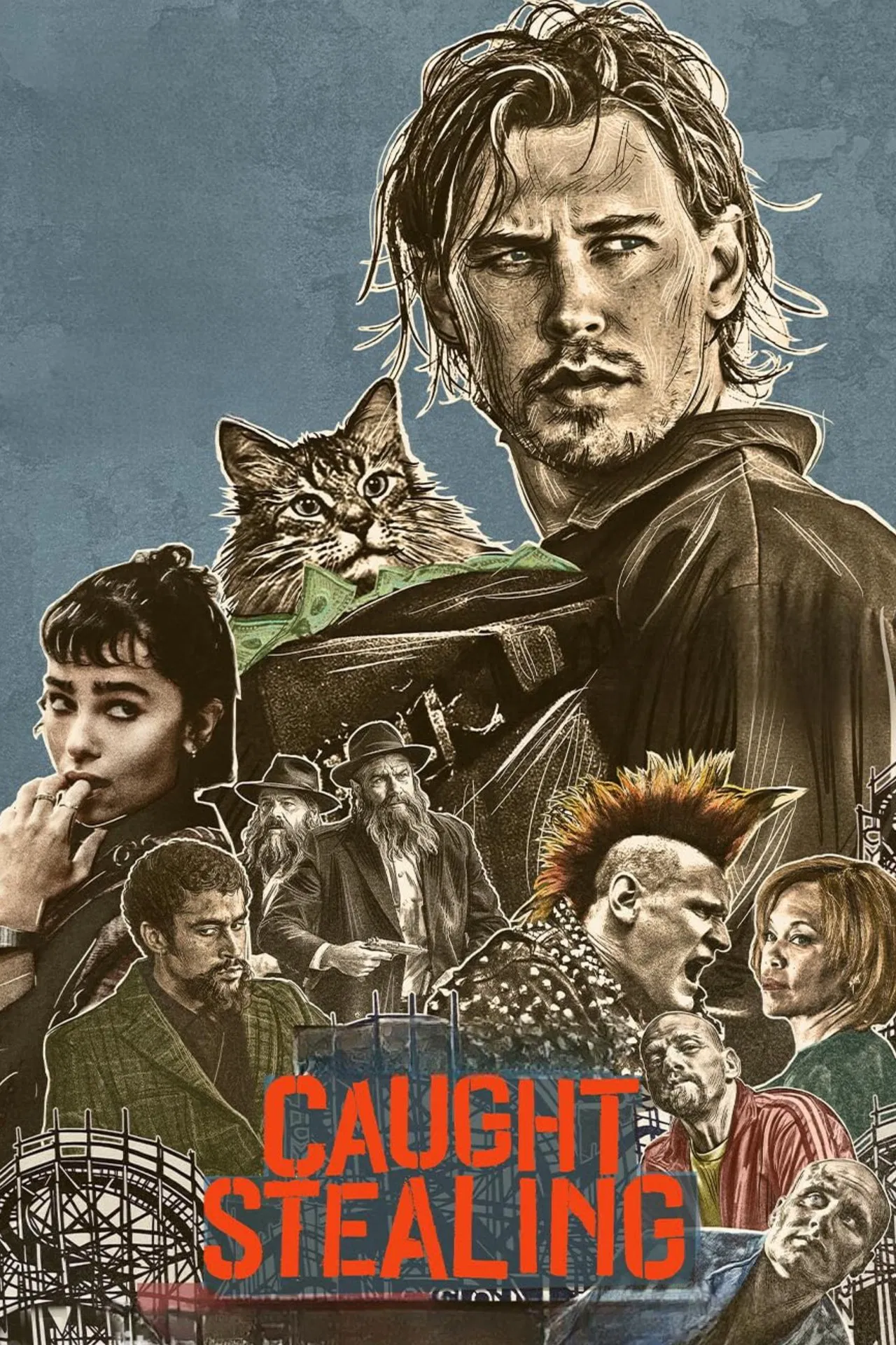Caught Stealing poster